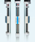 FSK40J Linear Guide Module With Ball Screw Drive For CNC Linear Stage Nema 23 Stepper Motor 500mm Stroke Front View