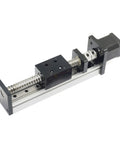 1pcs Linear Rail Guide Ballscrew SFU1605 with Square Linear Rails with NEMA17 Stepper Motor, 100mm Effective Stroke Length for DIY CNC Router Parts