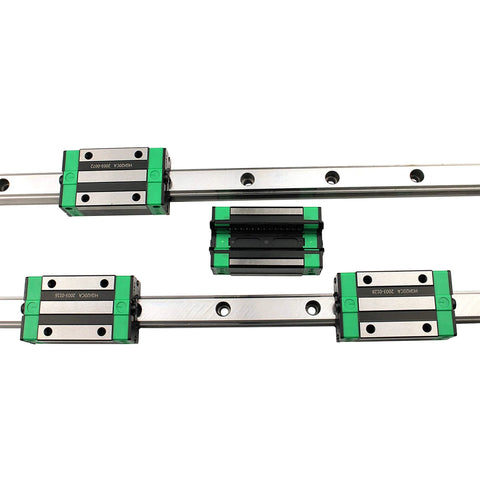 600mm Linear Rail Kit With RM1605 600mm Ballscrew End Supports BF12 BK12 DSG16H Nut Housing Coupling And Four Slide Blocks