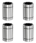 LM12UU Four Pack Linear Bearings For Smooth Precise Motion On 12mm Shafts With 21mm Outer Diameter And 30mm Length
