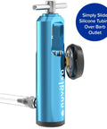 Low Flow Ozone Therapy Oxygen Regulator for Ozone Generators Easy to Use CGA 870 T Handle Connection Compatible with Oxygen Cylinders
