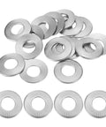 M12 Belleville Spring Disc Washers 304 Stainless Steel Conical Knurled 30 Pack scattered view