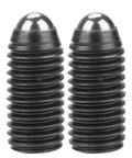 Ten Piece M12X1.75 Socket Ball Spring Plungers Set With Hex Set Screws For Clamps And Automatic Machines Carbon Steel Construction