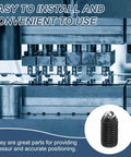 Machine setup with 10 Pieces M16 X 30mm Screw Thread Ball Plungers With Hex Socket High Carbon Steel Construction Spring Plungers