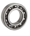 Side view of 6220 NTN Medium Size Ball Bearing Standard Solid Radial Precision Bearing For Industrial Machinery Long Life Open Type For High Load Applications Reliable NTN