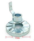 Metal air swirler component for Waste Oil Burner System Kit With 3.5mm Nozzle Siphon Full Cone Oil Nozzle 15KV Ignition Transformer