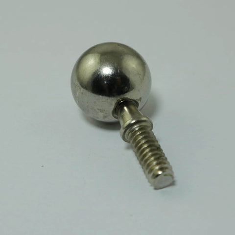 PZRT 2 Sets Metal Adapters for Heads Steel Ball Head Metal Ball Inner Thread Head Swivel Fittings M5 Screw