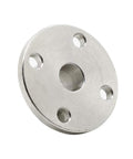 Durable 7mm metal flange shaft couplings with a 0.28 inch bore, heat treated, electroplated, for precise alignment in RC motors.