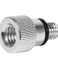Close-up of metal metric adapter for Lower Unit Gear Lube Fill Pump Set with Metric Adapter for Used with 32 oz Quart Bottles