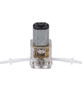 Micro Liquid Dosing Pump, Compact Mini Peristaltic Pump 1mlmin 6 Rollers Structure for Medical Device (G10 3V) front view