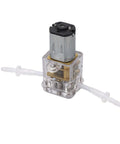 Micro Liquid Dosing Pump, Compact Mini Peristaltic Pump 1mlmin 6 Rollers Structure for Medical Device (G10 3V)