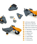 Mobile Base Kit PM-1100 For Heavy Equipment And Tools Adjustable Rolling Dolly Frame With Casters Universal Fit for Machines