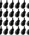24-pack of Mop Bucket Replacement Casters, floor-safe compatible with Rubbermaid Models 7570-L2, 7571, 7580, 7581, Wavebrake & More (Floor Safe) (24)