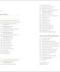 Table of contents from Motivational Interviewing Workbook With Practical Exercises To Decide What You Want And How To Get There