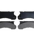2000 Cadillac DeVille Rear MRD792 Semi-Metallic Disc Brake Pad Set, 1 Set with different pad shapes and materials.