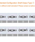 High Speed 400 MM 16 INCH Stroke Belt Drive Linear Guide Rail Motion Slide Actuator Module configurations
