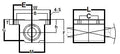 Diagram of NB SWA4 1/4" Ball Bushing Block Linear Motion showcasing dimensions and structure for automation systems stability.