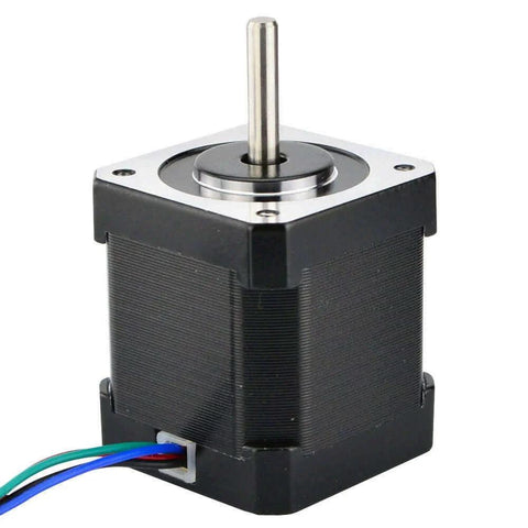 3PCS Nema 17 Stepper Motor 84oz.in 2A 48mm 4-Wire 1m Cable for DIY CNC 3D Printer CNC Robot front view
