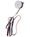 3D Printer Stepper Motor Black Durable Copper Small Size Nema14 Motor Portable Silver Round Pancake Motor Electrician