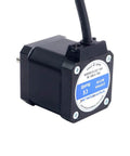 Back view of IP67 Waterproof Nema 17 Stepper Motor 2.0A 0.59Nm(83.57oz.in, showing cable connection and mounting points.