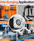 Nema 17 Closed Loop Stepper Motor with Integrated Closed Loop Stepper Driver 1.8° 2 Phase 0.7Nm for 3D printer and robot use