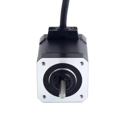 Front view of IP67 Waterproof Nema 17 Stepper Motor 2.0A 0.59Nm(83.57oz.in) showing compact design with a visible shaft.