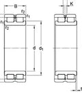 NNCL4934CV P5 2-Row Full Complement Cylindrical Bearing - Buy Bearings online - Fast US Shipping