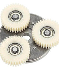 Electric Motor Gear Clutch Kit, High-Torque Planetary Gear Replacement, 36T Nylon Construction with steel clutch components.