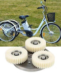 Electric Motor Gear Clutch Kit, High-Torque Planetary Gear Replacement, 36T Nylon Construction shown with electric bicycle