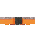 Side view of ProFlex Impact-Rated Interchangeable Ratcheting T-Handle Set case, orange with lock switch