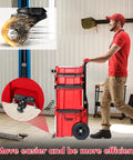 Front Wheels For Packout Rolling Tool Box 360 Degree Rotation Caster Wheels Accessories Improve Maneuverability And Mobility