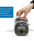 Hand adjusting peristaltic Pump 24V 1500ml/min high Flow Intelligent Variable Speed 0.1-400rpm Liquid dosing Pump with LED screen