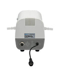 Back view of peristaltic Pump 24V 1500ml/min high Flow Intelligent Variable Speed 0.1-400rpm Liquid dosing Pump 3 rotors LED Screen RS485