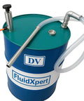 Oil Transfer Pump, Air Operated, Pneumatic, 55 Gallon Drum, 1.25 Inch ID, Teflon Packing, Chemical Transfer, Fast Fluid Transfer Speed