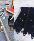 Pop Back Up Washers For 1/8 Inch Rivets Corrosion Resistant Aluminum 255 Pcs shown with tools and equipment
