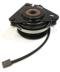 PTO Clutch Counter Clockwise (CCW) with 1" Crankshaft, 5 5/16" Pulley Diameter, front view with wiring cable visible.