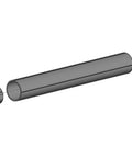 Diagram showing R8 Clutch for 1 inch Tube in Natural with components for roller shade installation.