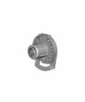 Side view of R8 Clutch for 1 inch Tube, in Natural, showing roller mechanism and natural finish suitable for 1-inch tube systems.