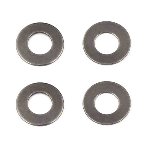 Belleville Washers For RC Vehicles 4 Pack Fits RC10 F6 Formula 1 ASC4737 in a top view