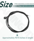 Coiled 8-foot remote drain plug cable for livewells and ballast systems, enabling quick opening and closing from anywhere on the boat.