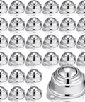 30 Pcs 1" Roller Ball Transfer Bearing 400 Lbs Load Capacity Carbon Steel Round Ball Transfer Unit Universal Casters