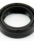 Oil Seal DC 18x32x8mm rotary shaft seal with double lip design and metal casing.