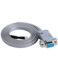 Gray RS232 communication cable compatible with Closed Loop Stepper Motor 1 Axis CNC KIT 3.0 Nm/424.92oz.in Nema 23 Motor