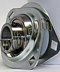 SBPFL208 Pressed Steel Bearing 2-Bolt 40mm Bore Flanged Mounted in a durable pressed steel housing unit.