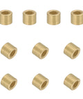 Self Lubricating Sintered Bronze Sleeve Bearings 3mm Bore 5mm OD 4mm Length Pack Of 50 Pcs displayed in rows