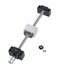 SFU1204-300mm Ballscrew Kit,Anti-Backlash Ball Screw with Ballscrew Nut Housing and End Supports BK/BF10 + Coupler,High Precision Part for CNC Machine