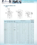 Technical diagram of SFU1605 RM1605 Ball Screw Assembly 16mm Diameter 700mm Length with specifications and dimensions.