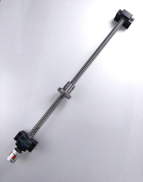 SFU2005 Ball Screw Assembly 20mm Diameter Lead 5mm 600mm Long with Nut BK BF15 End Support CNC Linear Motion