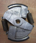 Top view of SH Welz 050-23607 05023607l Re-Wrap Clutch with visible 3/8 bore and springs, designed for belt-driven systems.