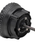 Black Single Head Feed Rate Control w/Shaft close-up showing dial and metal shaft for Stenner dosing pumps